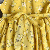 Girls dress + HAT 2 pcs Baby Girl Summer Dress For Kids Girl Outfits Yellow Floral Dress Fashion Sweet Princess kids clothes