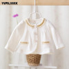 Girls Cotton Jacket Spring and Autumn Baby Long Sleeve Shirt Infant Little Jacket to Match Dress Baby Girls Outerwear Clothes