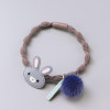 Girls Cute Cartoon Alloy Rabbit Ball Elastic Hair Bands Hair Ornament Hair Ropes Rubber Band Headbands Children Hair Accessories