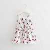 Girls Clothing Summer Girl Dress Children Kids Berry Dress Back V Dress Girls Cotton Kids Vest halter dress Children Clothes