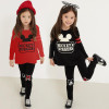 Girls clothing Set Mickey Printed Full Sleeve Shirt Legging Pants Baby Girl Tracksuit Girls Sport Clothes Set Baby Kids Clothing