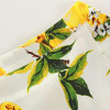 Girls Clothing Set Lemon Printed Brand Shirt + Skirt Suit Girls Clothes Kids children clothing Outfit Spring Summer Clothes Set