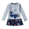 girls clothes baby girsl clothes nova kids girls dresses for girls dress with butterfly dress for girls long sleeve dress H5460
