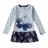 girls clothes baby girsl clothes nova kids girls dresses for girls dress with butterfly dress for girls long sleeve dress H5460