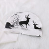 Newborn Baby Girl Boy Deer Printing Romper Pants Leggings hat 3pcs Cute Kids Outfits Set Clothes