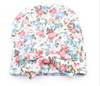 Newborn Baby Floral Hat Big Bow Baby Hat Organic Cotton Spring Autumn Hat Newborn Hospital Hat Baby Infant Gift
