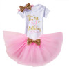 Newborn Baby Dress Kids Party Clothes For 2 years Girls Boutique Clothing Infant Second Birthday Tutu Outfits vestidos de bebes