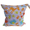 Newborn Baby Diaper Bag Reusable Waterproof Cartoon Wet Dry Bag Nappy Zip Pouch