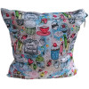 Newborn Baby Diaper Bag Reusable Waterproof Cartoon Wet Dry Bag Nappy Zip Pouch