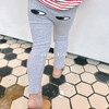 Newborn Baby Boys Girls Pants 2017 Spring Autumn Solid Casual Striped Middle Elastic Waist Pants Baby Boys Girls Trousers 4p060
