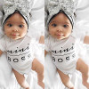 Newborn Baby Boys Girls Mini Boss Cotton Clothes Bodysuit Jumpsuit Outfit Sunsuit Clothes Set