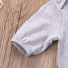 Newborn Baby boys girls letter Bodysuits onesie Infant Babies Boy Girl Cute Cotton Bodysuit one-pieces Outfits Kids Clothing