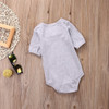 Newborn Baby boys girls letter Bodysuits onesie Infant Babies Boy Girl Cute Cotton Bodysuit one-pieces Outfits Kids Clothing