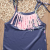 Newborn Baby Boy Girl Clothes Children Summer Sleeveless Floral Romper Tassel Jumpsuit Outfit Casual Sunsuit