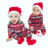 Newborn Baby Boy Girl Christmas Costume Print Baby Rompers Long Sleeve Winter Crawling Kids Clothes Romper Jumpsuit