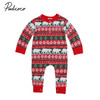 Newborn Baby Boy Girl Christmas Costume Print Baby Rompers Long Sleeve Winter Crawling Kids Clothes Romper Jumpsuit