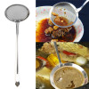 Round Network Stainless Steel Colander Spoon Filter Oil Filter Grid Scoop