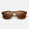 RoShari Vintage Bamboo Wood men Sunglasses Women Brand Designer black and blue UV400 Mirror Sun Glasses men oculos de sol