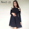 Rosetic Gothic Mini Dress Black Fashion Hollow Autumn Women Casual Dress Dark Street Wild Sexy Preppy A-Line Goth Mini Dresses