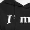 Rosetic Gothic Hoodie Women Black Autumn Letter Sweatshirts Boyfriend Style Loose Tops Fashion Casual Street Preppy Goth Hoodies