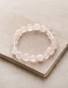 Rose Quartz Bead Bracelet