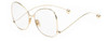 Rose Pink Mirror Round Sunglasses 2016 Brand Designer Women Sunglasses Fashion Contort Leg Sun Glasses Oversize Oculos R155