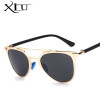 Rose Gold Mirror Sunglasses Steampunk Goggles Fashion Sunglasses Womens Brand Designer Sunglasses Gafas De Sol UV400