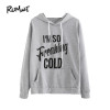 ROMWE Slogan Print Grey Hoodies Letter Print Women Graphic Brief Hoodie Pocket Sweatshirt 2018 Autumn New Long Sleeve Hoodies
