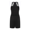 Rompers Womens Jumpsuit 2017 ZANZEA Summer Sexy V Neck Halter Sleeveless Playsuits Casual Elastic Waist Solid Overalls Plus Size