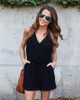 rompers womens jumpsuit 2017 chiffon bodysuit combinaison femme playsuit body feminino overalls macacao feminino catsuit