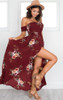 JRQIOT Floral Print Ruffles Chiffon Bohemian Dress Backless Summer Long Sexy Women Dress Maxi Beach Dresses Vestidos JRQIOT Floral Print Ruffles Chiffon Bohemian Dress Backless Summer Long Sexy Women Dress Maxi Beach Dresses Vestidos