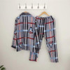 JRMISSLI Men Pajamas Winter Autumn male thick flannel sleepwear set long-sleeve plus size casual lounge