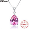 JQUEEN Natural Pink Topaz Necklace and Earrings 925 Sterling Silver Jewelry Sets Wedding Engagement Jewelry Bride Accessories JQUEEN Natural Pink Topaz Necklace and Earrings 925 Sterling Silver Jewelry Sets Wedding Engagement Jewelry Bride Accessories