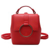 JOYPESSIE women leather backpack zipper big shoulder bag simple school bags for girls multifunction new female backpack