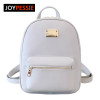 Joypessie 2016 Fashion Female PU women backpack casual preppy leather Black Backpacks Female Girls school Bags Ladies Backpack