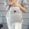 Joypessie Fashion Female PU Backpacks casual leather School Backpacks small preppy Women Small Black Backpacks