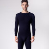 JOYOUS LUCKY Men's Cotton Thin Section Thermal Underwear Men Long Johns Cotton Suit Round Neck Youth Underwear Sets Foundation