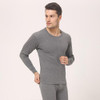 JOYOUS LUCKY Men 's Round Necked Thermal Underwear Set For Men Cotton Sweater Youth Thermal Underwear Suit Big Plus Size L-5XL