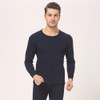 JOYOUS LUCKY Men 's Round Necked Thermal Underwear Set For Men Cotton Sweater Youth Thermal Underwear Suit Big Plus Size L-5XL