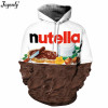 Joyonly Women Men 3D Hoodies It's Beer Time Pizza Hamburger Nutella Food Noddle Banana Printing Sweatshirt Hooded Brand Clothing