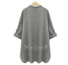 JOYNERO 2017 Spring And Autumn New Fashion Casual Ladies Coat Plus Size XL-5XL Women Clothing Europe Female Pop Free Shipping