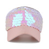 JOYMAY Spring New Fashion Women Baseball cap with Sequins Shining Bling Adjustable Leisure Casual Snapback HAT B438