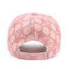 Joymay 2017 Spring New Women Lace Fabric Baseball cap Adjustable Fashion Leisure Casual Snapback HAT B413
