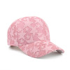 Joymay 2017 Spring New Women Lace Fabric Baseball cap Adjustable Fashion Leisure Casual Snapback HAT B412