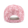 Joymay 2017 Spring New Women Lace Fabric Baseball cap Adjustable Fashion Leisure Casual Snapback HAT B412