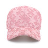 Joymay 2017 Spring New Women Lace Fabric Baseball cap Adjustable Fashion Leisure Casual Snapback HAT B412