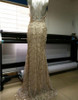 JOYINPARTY Night club dress elegant 2017 women dress vestidos de festa women sexy dresses gold sequins long evening maxi dress