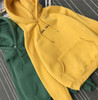 JOYINPARTY 2017 Autumn Winter Oversized Women Hoodies Plus Size Black White Yellow Hooded Fleece Warm Cropped Hoodie Sweatshirt