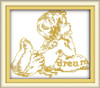 Joy sunday Lovely angel cross stitch pattern kits handcraft make embroidery with chart