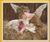 Joy sunday Lovely angel cross stitch pattern kits handcraft make embroidery with chart